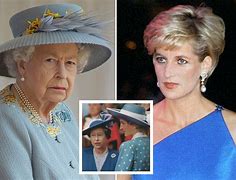 Image result for Princess Diana and Queen Elizabeth