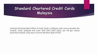 Image result for Standard Chartered Malaysia Credit Card