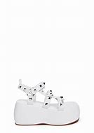 Image result for Black and White Platform Sandals