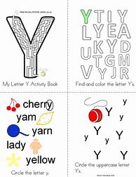 Image result for Letter Y Activity