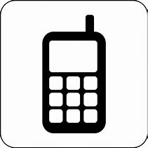 Image result for Cellular Phone Icon