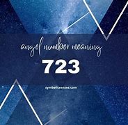 Image result for 723 Angel Number