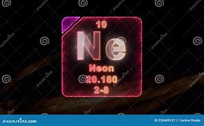 Image result for Neon Periodic Table