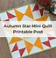 Image result for Autumn Mini Quilts