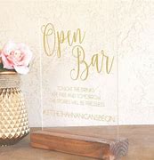 Image result for Open Bar Sign Funny