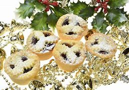 Image result for Christmas Crackers and Mince Pies