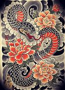 Image result for Yakuza Snake Tattoo