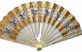 Image result for Gold Transparent Hand Fan