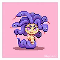 Image result for Medusa Pixel Art