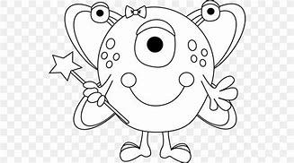 Image result for Monster Clip Art Black and White