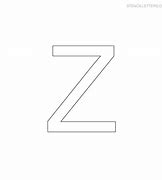 Image result for Letter Z Stencil