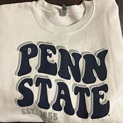 Image result for Penn State Shirt White Background