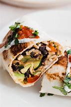 Image result for Picture of Girl Eat a Delicious Burrito