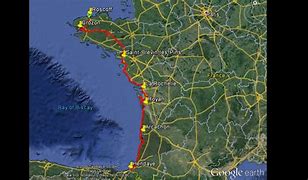 Image result for Cycling Map of Atlantic Cycle Route