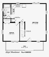 Image result for 30X20 Floor Plan 1 Bedroom