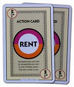 Image result for Monopoly Rent Cards