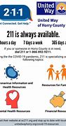 Image result for 211 United Way Flyer