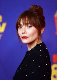 Image result for Elizabeth Olsen Natural Hair