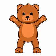 Image result for Red Bear Cartoon