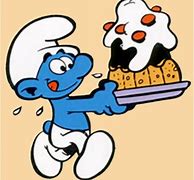 Image result for Greedy Smurf Cartoon