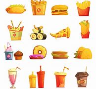 Image result for Gambar Makanan Fast Food Cartoon