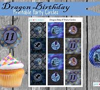 Image result for Dragon Birthday Card Printable