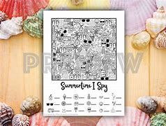 Image result for Summer I Spy Game