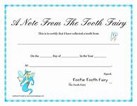 Image result for Free Printable Tooth Fairy Letter Template