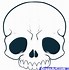 Image result for Skull Bow Cartoon