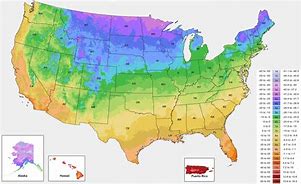 Image result for USDA Plant Zones