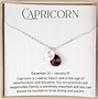 Image result for Capricorn Zodiac Necklace