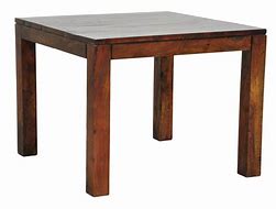 Image result for Solid Wood Square Dining Table