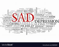 Image result for Sadness Word Art