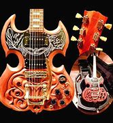 Image result for Wood Carved Guitars