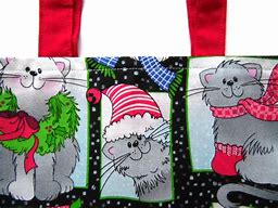 Image result for Christmas Cat Gift Bag