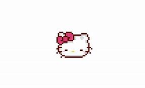 Image result for Hello Kitty Pixel Art 6X6