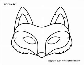 Image result for Printable Party Masks Fox