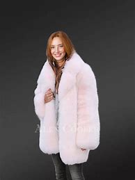 Image result for Dyed Fox Fur Coat