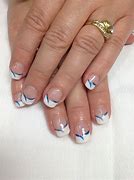 Image result for Nail Designs with Blue Tips