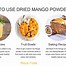 Image result for Dried Raw Mango Powder