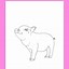 Image result for Pig Template to Print