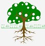 Image result for Black and White Tree with Roots