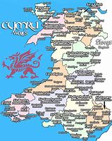 Image result for Welsh Wales Map