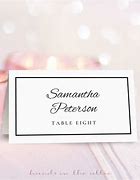 Image result for Place Cards for Table Seating Template