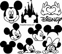 Image result for Mickey Mouse Halloween Silhouette