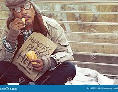 Image result for Homeless Eating