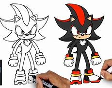 Image result for How to Draw Shadow Drawing Sonic