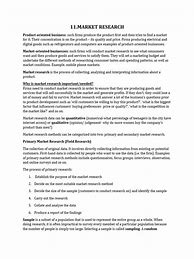 Image result for Market Research Sample PDF