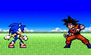 Image result for Sonic vs Goku Short