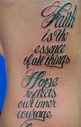 Image result for Tattoo of Faith